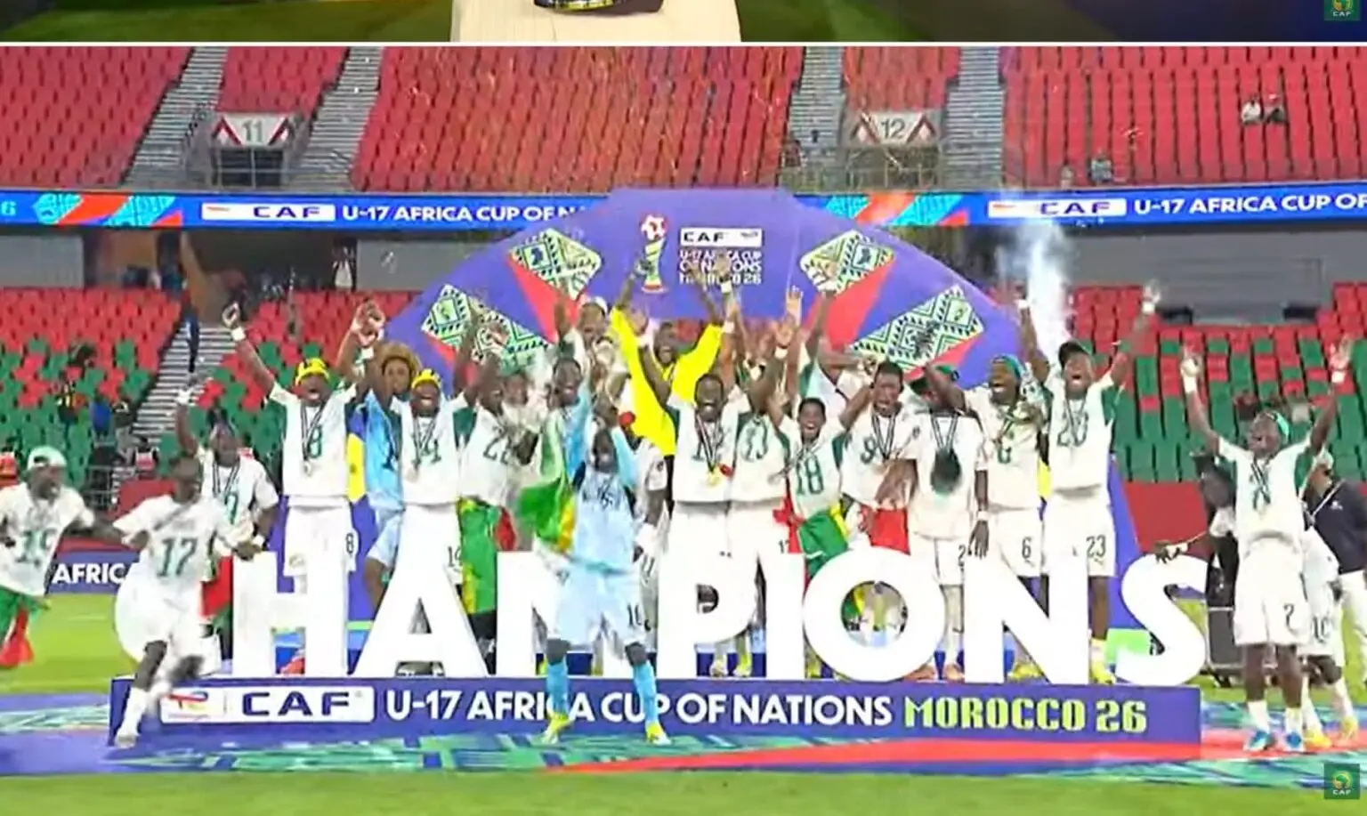 Le Sénégal est champion d’Afrique U17 !