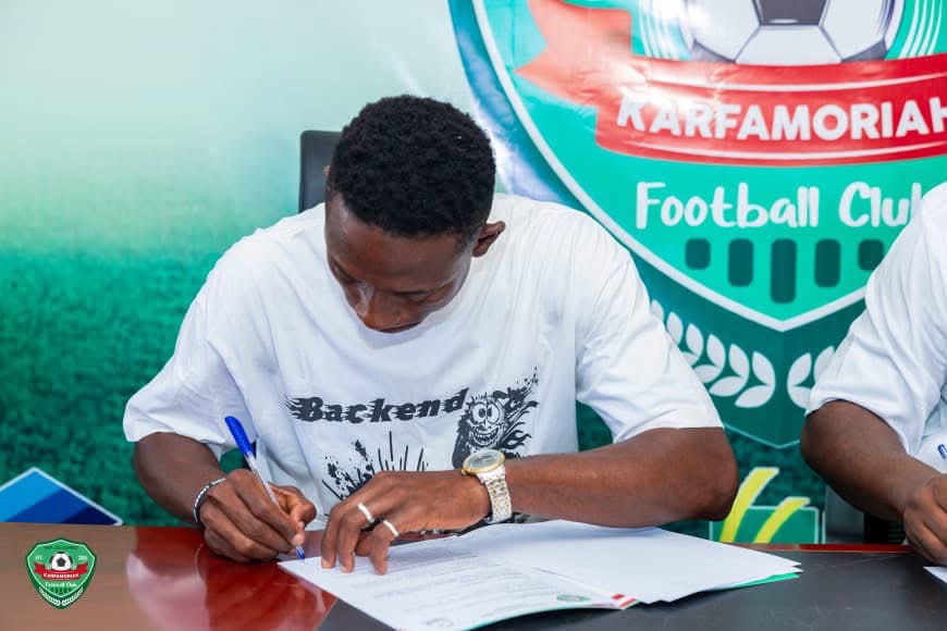 𝗢𝗙𝗙𝗜𝗖𝗜𝗘𝗟 : Aly Badara Condé « Könkan » s’engage avec Karfamoriah FC