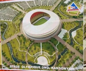 Guinée : le futur stade olympique de 60 000 places se précise à Kansoya